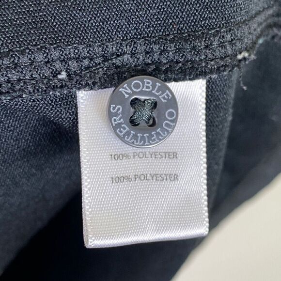 Men’s Noble Outfitters Black Polo Shirt Size M - Picture 5 of 6